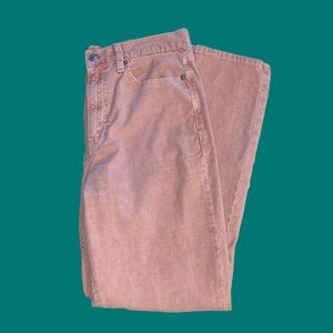 american eagle pink corduroy pants